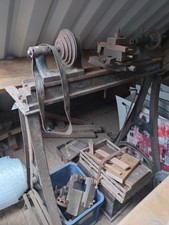 Vintage metalworking lathe for sale  UK