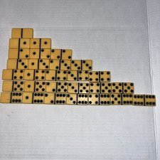 Bakelite butterscotch dominoes for sale  Baraboo