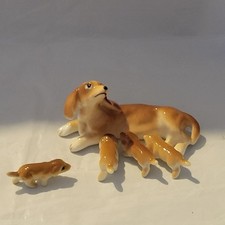 4 porcelana óssea vintage de enfermagem! Estatuetas em miniatura de cachorros e filhotes Dachshund comprar usado 4 porcelana óssea vintage de enfermagem! Estatuetas em miniatura de cachorros e filhotes Dachshund comprar usado  Enviando para Brazil