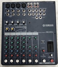 Console de mixagem analógico Yamaha MG102c 10 canais TESTADO FUNCIONANDO SEM ADAPTADOR AC comprar usado Console de mixagem analógico Yamaha MG102c 10 canais TESTADO FUNCIONANDO SEM ADAPTADOR AC comprar usado  Enviando para Brazil
