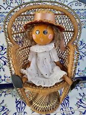 Vintage poupee bois d'occasion  Cabestany