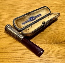 Antique silver cigarette for sale  LONDON