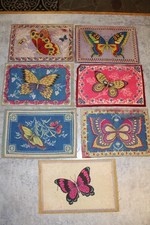 Lote de 7 tapetes borboleta flanela feltro caixa charuto tabaco antigo tamanho grande 5" X 8" comprar usado Lote de 7 tapetes borboleta flanela feltro caixa charuto tabaco antigo tamanho grande 5" X 8" comprar usado  Enviando para Brazil