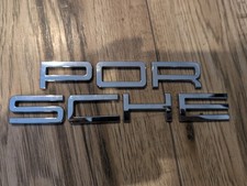 Genuine porsche script for sale  SUTTON-IN-ASHFIELD