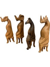 Handcrafted wooden animal for sale  UK