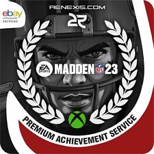 🏆 MADDEN NFL 23 (XBOX ONE) 🏆 XBOX ACHIEVEMENTS 100% GAME COMPLETION TROPHY comprar usado  Enviando para Brazil