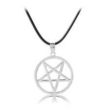 Collier pentagramme lucifer d'occasion  Viry-Châtillon