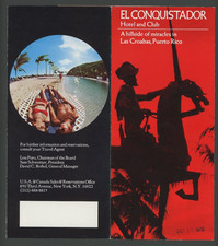 Vintage brochure conquistador for sale  USA