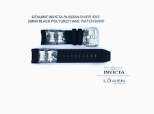 Autêntica pulseira de relógio Invicta Russian Diver 4342 poliuretano preto 26mm comprar usado  Enviando para Brazil