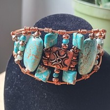 Bracciale vintage tribale usato  Torino
