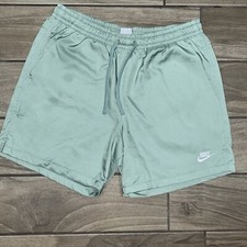 Shorts Nike médio NSW roupa esportiva tecido taco malha fluxo verde perfeito placa 6" comprar usado  Enviando para Brazil
