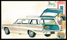 Antigo Original 1962 Oldsmobile F-85 Station Wagon UNP Effingham IL Auto Dealer PC comprar usado  Enviando para Brazil