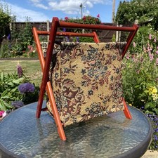 Vintage knitting basket for sale  HERNE BAY