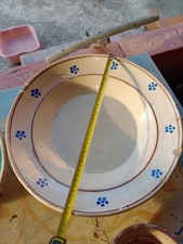 Piatto antico terracotta usato  Margherita di Savoia