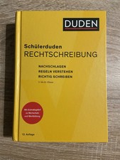 Duden schülerduden rechtschre gebraucht kaufen  Bremerhaven