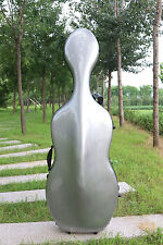 Estojo de violoncelo Advance 4/4 tamanho completo misto fibra de carbono cor cinza caixa de violoncelo comprar usado  Enviando para Brazil