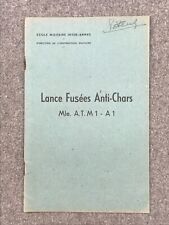 Manuel lance fusées d'occasion  Angers-