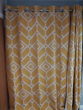 Next curtains yellow for sale  LOUTH