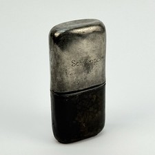 Schweppes pewter leather for sale  SOUTH SHIELDS