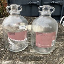 Demijohn gallon x2 for sale  CHICHESTER