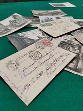 Cartoline francesi vintage usato  Cornalba