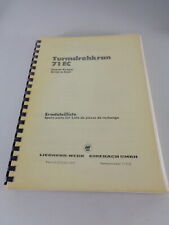 Teilekatalog ersatzteilliste l gebraucht kaufen  Jever