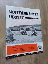 Prospectus tracteur moissonneu d'occasion  Lys-lez-Lannoy