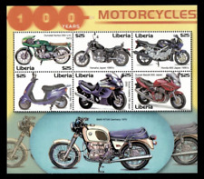 Libéria 2001 - Motocicletas - Honda, Yamaha - Folha de 6 selos - MNH comprar usado  Enviando para Brazil