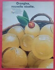 Publicité presse orangina d'occasion  Le Portel