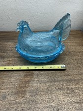 Fostoria blue translucent for sale  Lewistown
