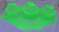 Vintage green vaseline for sale  Humble