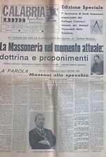 Massoneria calabria kroton usato  Italia