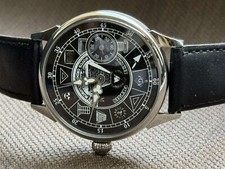 Vintage Mason Molniya Relógio Mecânico de Pulso Maçônico Russo URSS Molnja Raro comprar usado  Enviando para Brazil