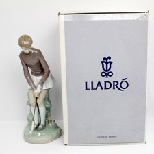 Lladro lady golfer for sale  LEEDS