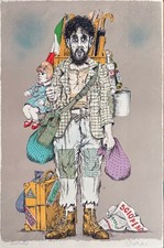 Bruno caruso litografia usato  Buggiano