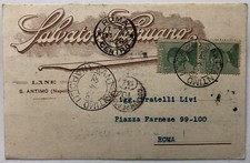 Cartolina pubblicitaria salvat usato  Roma