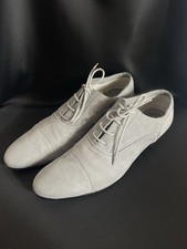 Usado, Sapato Oxfords Jil Sander tamanho 38 com cadarço couro cinza estilo minimalista comprar usado  Enviando para Brazil