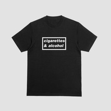 Cigarettes alcohol tshirt for sale  ROSSENDALE