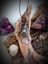 Collana pietra naturale usato  Roma