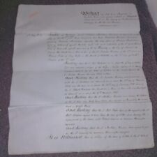 Antique parchment paper for sale  HOUGHTON LE SPRING