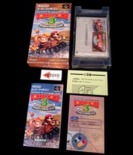 SUPER DONKEY KONG COUNTRY 3 Super Famicom Nintendo SNES SFC JAP Complete, usado comprar usado  Enviando para Brazil