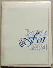 Buick 1984 century for sale  LEICESTER