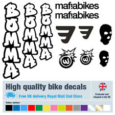 Etiquetas/decalques/adesivos de bicicleta Mafia Bomma, 5+ anos de qualidade externa (pacote com 27), usado comprar usado  Enviando para Brazil