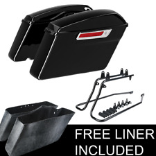 Hard saddlebags black for sale  Rancho Cucamonga