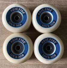 Rodas de skate Spitfire F4 Lock Ins 55MM 99a natural/azul rolamentos de sorte dura, usado comprar usado  Enviando para Brazil
