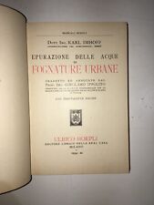 Idraulica fognature urbane usato  Italia