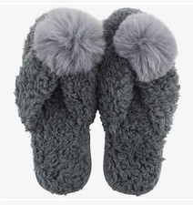 Womens sherpa slippers for sale  USA