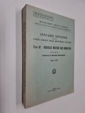 Annuario ufficiale delle usato  Roma