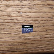 Usado, Cartão de memória 512GB PNY Pro Elite microSD 512GB C10 U3 comprar usado  Enviando para Brazil