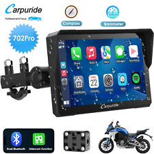 Carpuride W702Pro Motocicleta CarPlay Android Auto Intercomunicador Función GPS, usado comprar usado  Enviando para Brazil